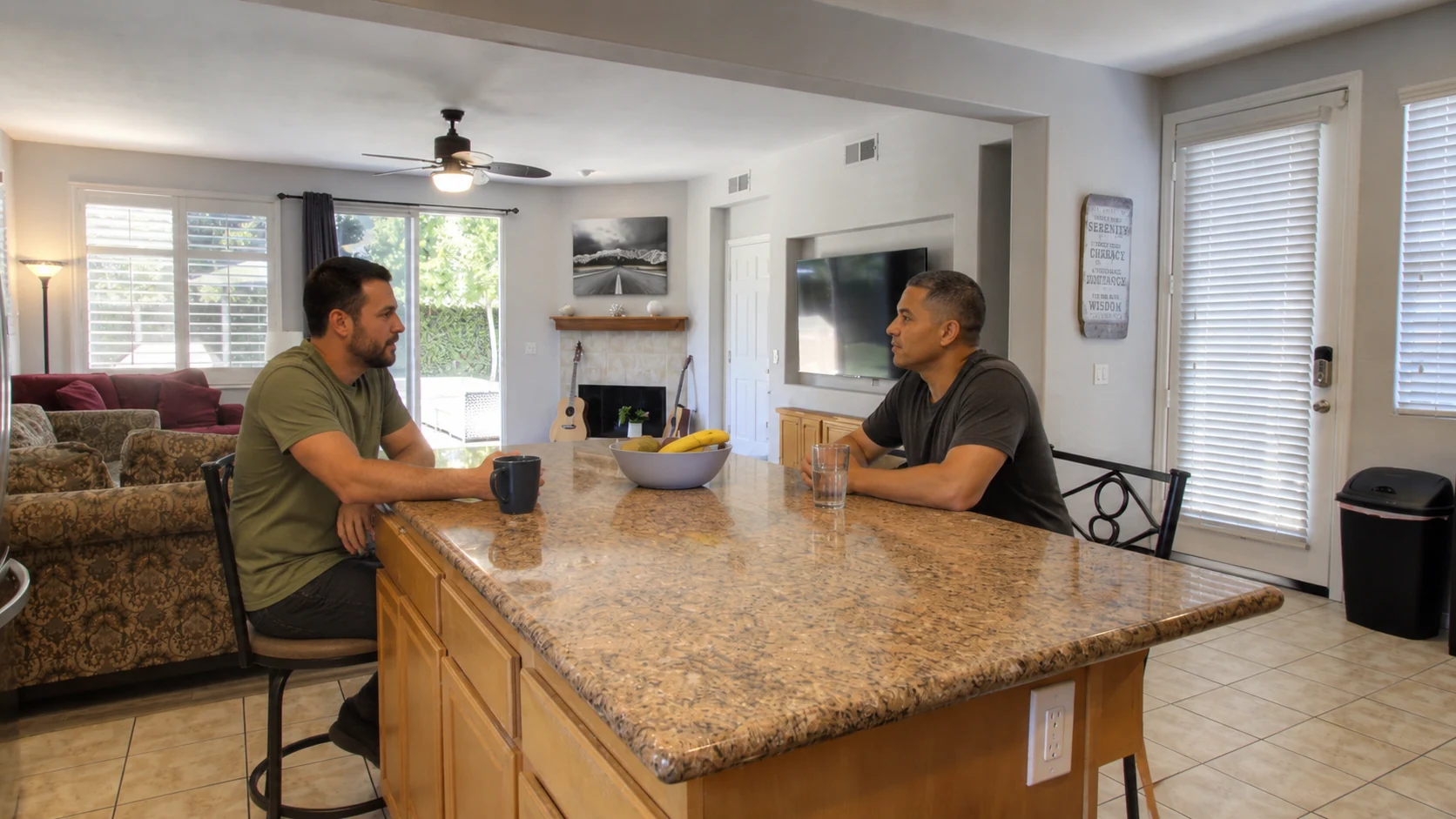 Man considering the right sober living environment for lasting recovery in San Marcos, North County San Diego